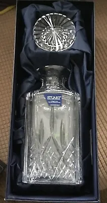 Buy Stuart Crystal Decanter With Stopper Boxed • 30£