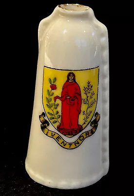 Buy Arcadian Crested Souvenir China Ware Modelled On Leather Bottle. • 4£
