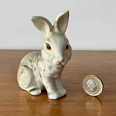 Buy Vintage Porcelain Rabbit Hare Bunny With Large Ears • 12.99£
