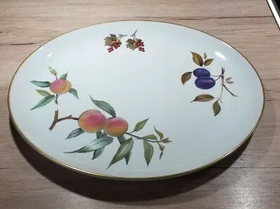 Buy Royal Worcester Evesham  Oven To Table Ware Large 15  Platter Collectable Gift  • 30£