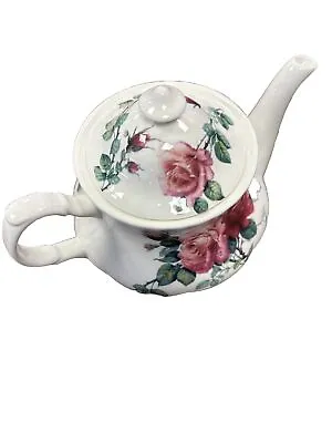 Buy Vintage 1992 Roy Kirkman English Rose Bone China Teapot  • 19.99£