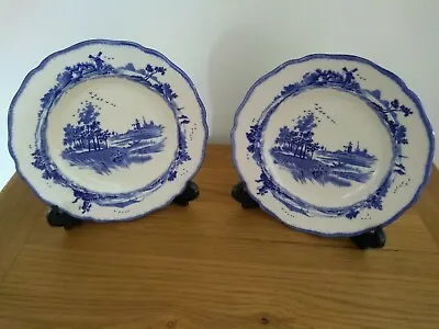 Buy Royal Doulton Norfolk Design 6.5  Tea Plates X 2 • 5£