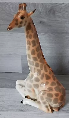 Buy Porcelain Giraffe  Lomonosov Made In USSR 2003 Vintage 12  Figurine Russian • 55£
