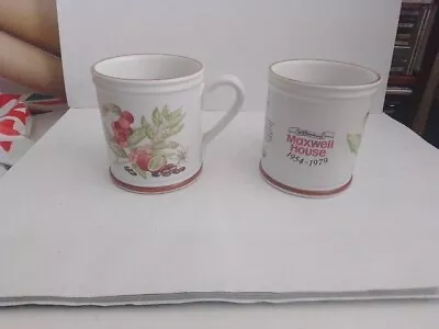 Buy 2 Denby Maxwell House Mugs  1954-1979 Anniversary Limited Edition • 6.99£