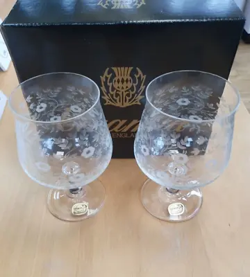 Buy BRAND NEW Bohemia Crystal : Pair Of Whiskey Glasses /Tumblers  5  Czech £49.99 • 14.99£