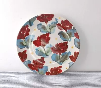 Buy 1 Poppy Dinner Plates By Janice Tchalenko For Poole Pottery Country Cottage • 24.99£