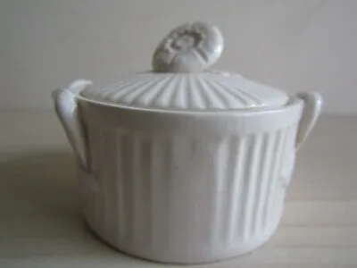 Buy Leeds Ware Classical Creamware Small Pot With Lid. • 5.95£