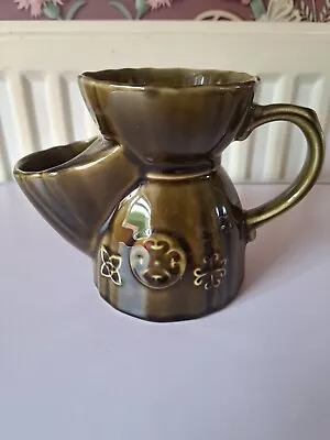 Buy Lord Nelson Pottery Shaving Mug Vintage Green ,great Condition • 10£