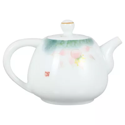 Buy Ceramic Chinese Flower Teapot For Loose Tea - Large Serving Kettle-RO • 17.99£