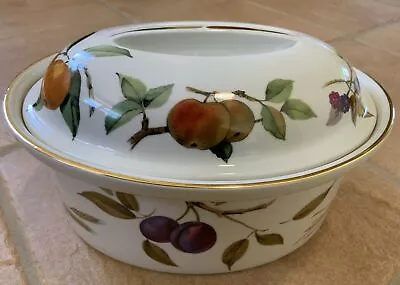 Buy Royal Worcester Evesham Large Casserole Dish With Lid Oven To Tableware 1961 • 12£