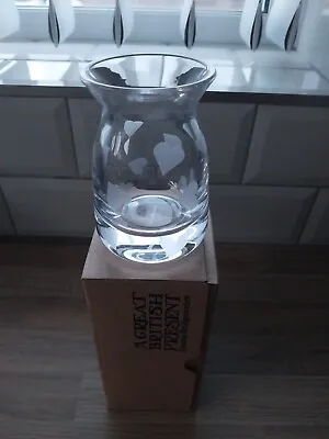 Buy Emma Bridgewater Small Glass Pot Vase,no Box,hearts Design • 25£