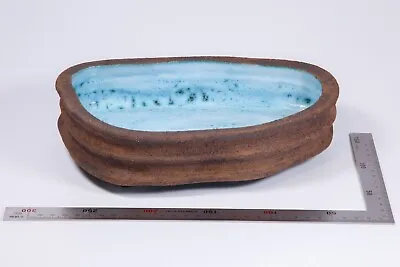 Buy Clive Brooker Studio Pottery. Dish (oval), Ikebana. VGC • 55£