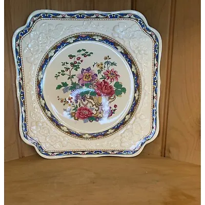 Buy Vintage Handpainted Crown Ducal Gainsborough England Plate Wall Decor 1940s • 20.26£