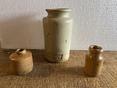 Buy Stoneware Jar John Kelsall & Ink Pots • 10£