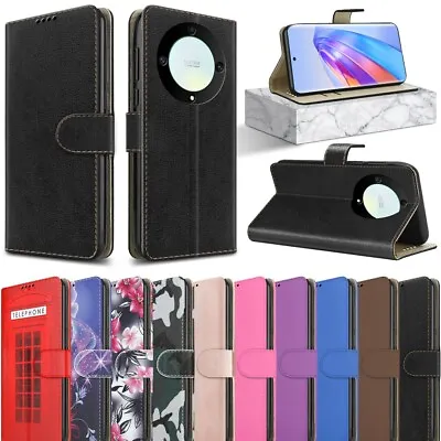Buy For Honor Magic 5 Lite 5G Case, Slim Flip Leather Book Wallet Stand Phone Cover • 5.95£