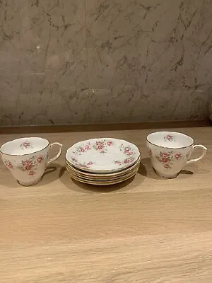 Buy Duchess June Bouquet 2 Cups & 6 Saucers • 10£