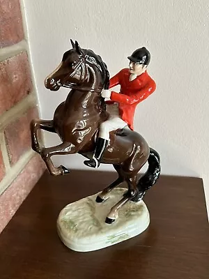 Buy Beswick Rearing Huntsman 868 No Damage Small Area Of Missing Paint On Man’s Arm. • 45£