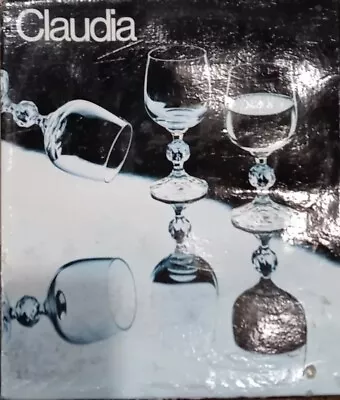 Buy Claudia Brandy Glasses Set 6 Bohemia Lead Crystal Czechoslovakia 6” Boxed • 39.27£
