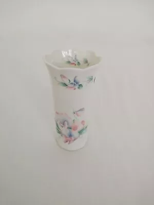 Buy Aynsley Mayfair Flower Vase Floral Little Sweetheart Bone China England Apx 5 ½“ • 7.99£