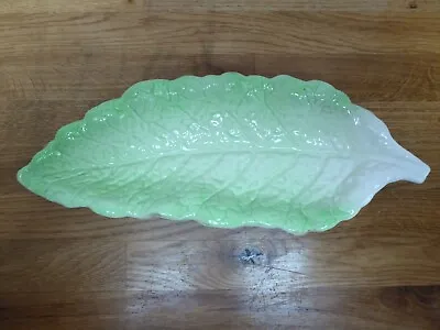 Buy Vintage Ceramic Grimwades Lettuce Leaf Dish Royal Winton Ivory England • 35£
