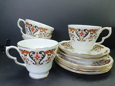 Buy Lovely Vintage Colclough Bone China Royale Part Tea Set 8525 Cups Saucers  • 10.80£