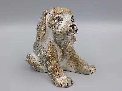 Buy Vintage David Sharpe Rye Pottery 6 1/2   Puppy Dog Figurine • 24.99£