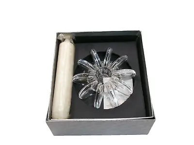Buy Rosenthal Studio Line Crystal Candle Holder With Candle Single Boxed Signed • 66.40£