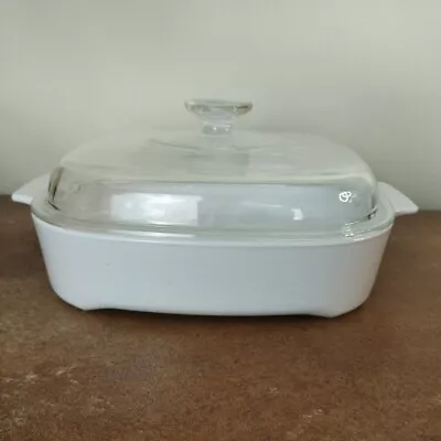 Buy Vintage Corning Ware MW-A-10 Casserole  25cm Microwave Browning Dish Pyrex  • 12.95£