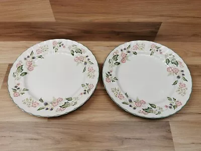 Buy 2 X Bhs Victorian Rose Pattern 10.75  Dinner Plate • 12.99£