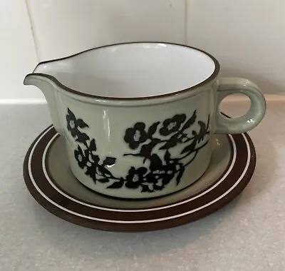 Buy Vintage/Retro Hornsea Pottery Jug & Saucer Prelude Oven To Table Ware Sage Green • 10£