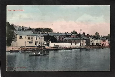 Buy Postcard Exeter Devon View Of Port Royal With Christmas Greetings Early • 6.99£
