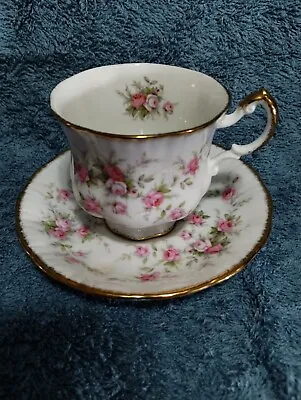 Buy Paragon Fine English Bone China Victoriana Rose Cup & Saucer Set  Vintage • 13.51£
