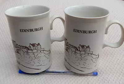 Buy Rare Pair Dunoon Ceramics  Mugs. Jenners Of Edinburgh Centenary 1988.  • 18£