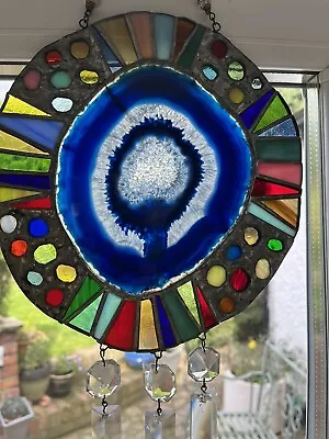 Buy Stained Glass With Crystal - Suncatcher - Large • 35£