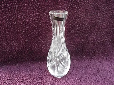 Buy Vintage Thomas Webb Clear Crystal / Cut Glass 7   Vase, Excellent Condition. • 9.99£