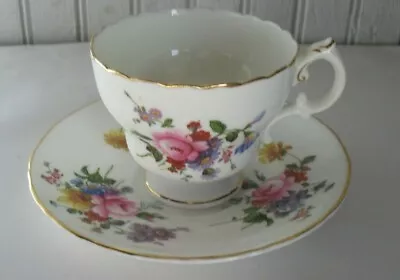 Buy Vtg Cauldon Bone China Tea Cup & Saucer England Multi Color Posies Floral • 23.77£