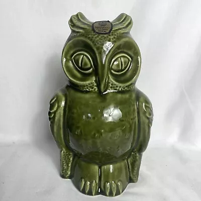 Buy Large Vintage Owl Piggy Bank. Owl Ornament. Dartmouth Pottery Money Box. 8.5” GC • 25£