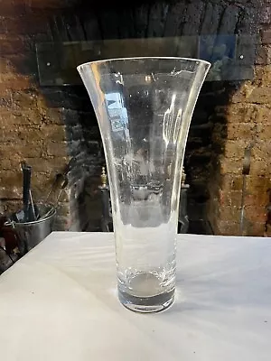 Buy Large Dartington Imperfect Crystal Vase From The 'Seconds' Selection Still Boxed • 24£