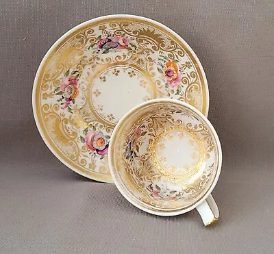 Buy New Hall Pattern 2804 Cup & Saucer D C1820-27 Pat Preller Collection • 30£