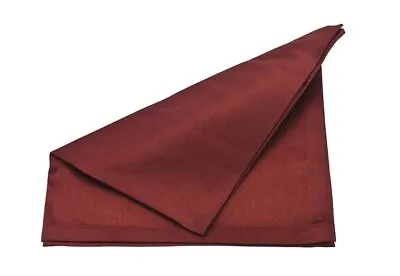 Buy Walton & Co Dupion Red - Napkins / Tablecloth • 15.99£