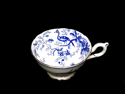 Buy Vintage COALPORT Bone China  Ciaro  Tea Cup Blue/White Gold Trim Ex. VTG. Cond. • 8.54£