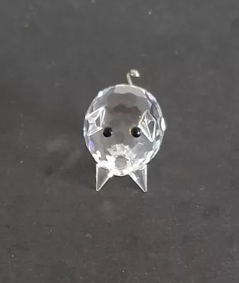 Buy Vintage Swarovski Crystal Glass Pig, Small Size, Metal Tail, Unboxed • 9.99£