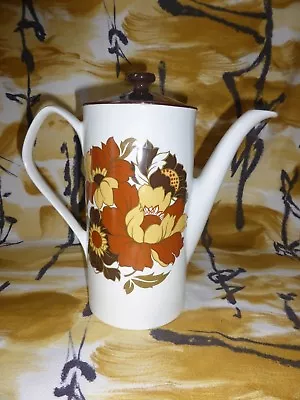 Buy Vintage Tall China Teapot Coffee Pot 1960s 1970s • 14.50£