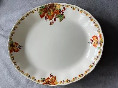 Buy Grindley 'CreamPetal' Serving Plate - Autumn Leaf Pattern • 4£