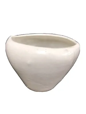 Buy Vintage Salt Glaze White/Grey Pottery Crock Vase 4” • 8.64£