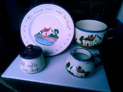 Buy Devon Motto Ware Pottery • 8£