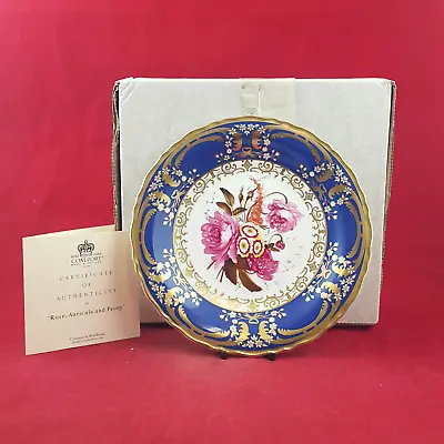 Buy Coalport Decorative Plate - Rose, Auricula And Peony (Boxed With CoA) - CP 3013 • 25£