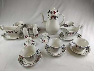 Buy Adams Old Colonial Dinner Service SPARE PIECES Coffee Jug Cups Saucers Gravy S&P • 8.99£