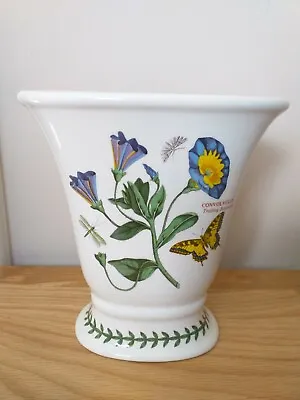 Buy Rare Portmeirion Pottery Botanic Garden Oval Vase Trailing Bindweed Convolvulus • 15£