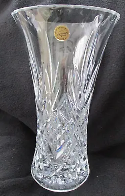Buy Vintage Cristal D'Arques Lead Crystal Flared Opening Vase 11-7/8  Tall France • 63.41£